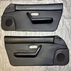 1990-1993 Mazda Miata Interior Door Panels / Black / Power Window / NA111