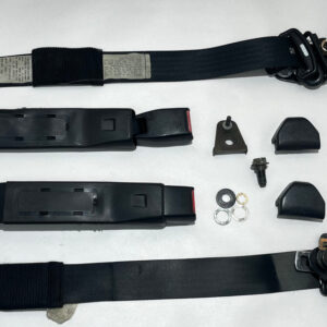 1990-1993 Mazda Miata OEM Seat Belts / Black / Pair / NA111