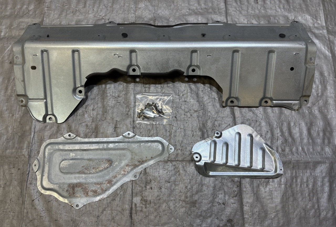 1990-1993 Mazda Miata Rear Parcel Tray Set w/ Fuel Tank Cover / NA111