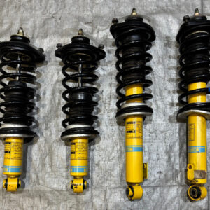 1999-2000 Mazda Miata 10AE OEM Hard-S Bilstein Shocks / Springs / Set of 4 / 35K NB269