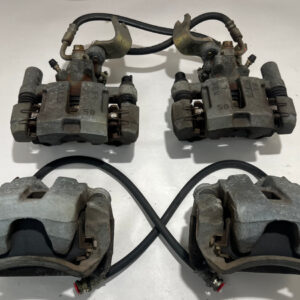 1999-2000 Mazda Miata OEM Brake Calipers w/ Brackets / Set of 4 / 35K NB269