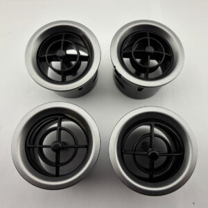 1999-2005 Mazda Miata AC Vents w/ Silver Trim / Set of 4 / NB267