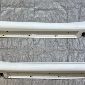 1999-2005 Mazda Miata Large Tupperware Side Skirts / Rocker Panels / Pair / Pure White NB268