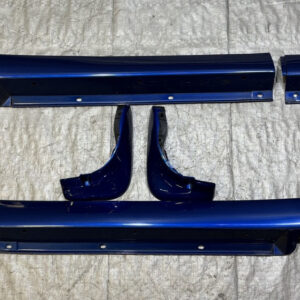 1999-2005 Mazda Miata Side Skirts & Mud Flaps / OEM / Sapphire Blue Mica NB269