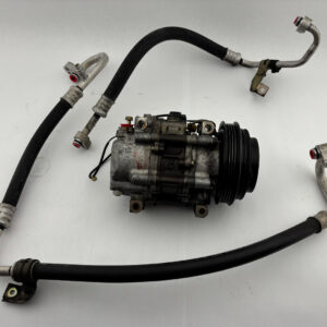 2001-2003 Mazda Miata AC Compressor w/ Rubber Hoses Lines / 88K NB268