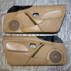 2001-2005 Mazda Miata Interior Door Panels / Pair / Tan / NB268