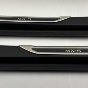 2016-2025 Mazda Mx5 Miata OEM Aluminum Door Sill Trims / Pair / ND050