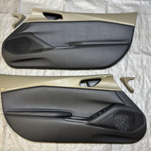 2019-2023 Mazda Mx5 Miata Interior Door Panels w/ Trim / Pair / Zircon Sand ND050