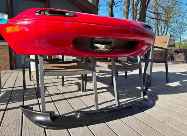 IMG_5411 Used OEM Mazda Miata MX-5 NA Front Bumper Cover & Aftermarket Front Lip Combo
