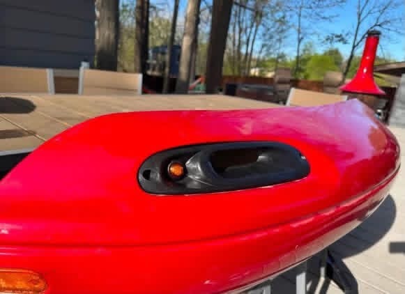IMG_5413 Used OEM Mazda Miata MX-5 NA Front Bumper Cover & Aftermarket Front Lip Combo