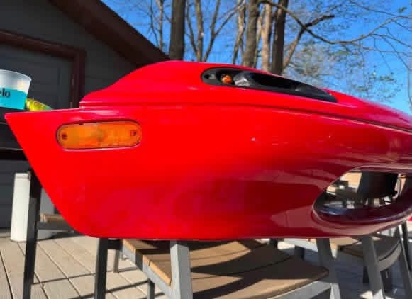 IMG_5414 Used OEM Mazda Miata MX-5 NA Front Bumper Cover & Aftermarket Front Lip Combo