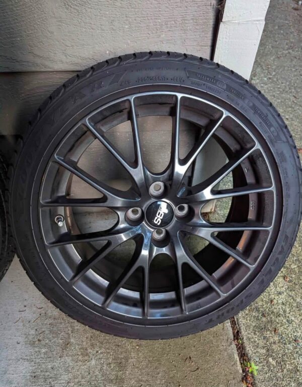 IMG_6943 Genuine Mazda MX-5 Miata OEM BBS Club Package Forged Wheels (Part Number: 9965-98-7070).