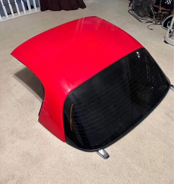 2009 NC Mazda Miata removable hardtop finished in gloss red