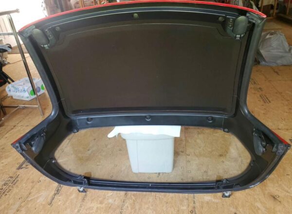 Mazda MX-5 Miata OEM removable hardtop finished in Classic Red