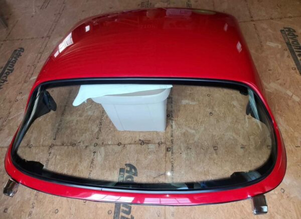 Mazda MX-5 Miata OEM removable hardtop finished in Classic Red
