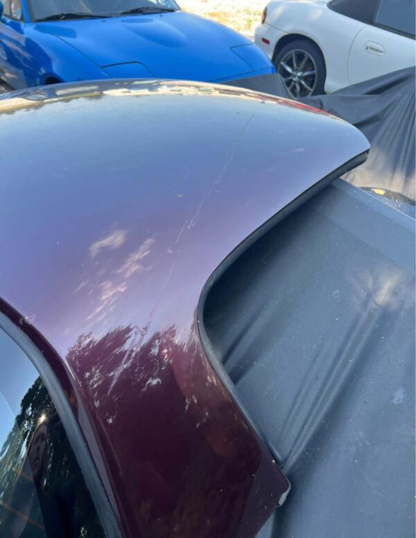 OEM Factory Hardtop for first and second-generation (NA/NB) Mazda Miata MX-5 models built between 1990 and 2005