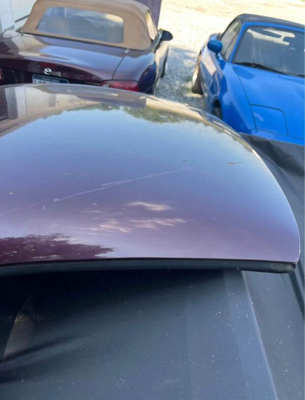 OEM Factory Hardtop for first and second-generation (NA/NB) Mazda Miata MX-5 models built between 1990 and 2005