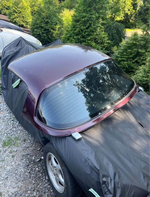OEM Factory Hardtop for first and second-generation (NA/NB) Mazda Miata MX-5 models built between 1990 and 2005