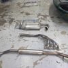 Complete stainless steel performance aftermarket exhaust system