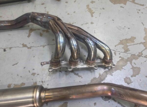 Complete stainless steel performance aftermarket exhaust system