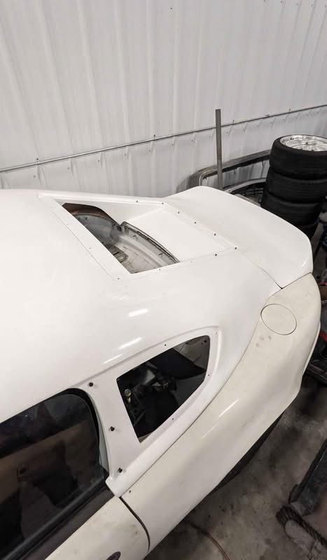 CCP Fabrication Fastback Hardtop kit designed for the Mazda Miata