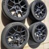 IMG_7458 Konig Ampliform Wheels in the Dark Metallic Graphite finish, wrapped in Michelin Pilot Sport 4S performance tires
