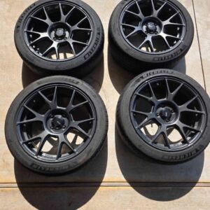 IMG_7459 Konig Ampliform Wheels in the Dark Metallic Graphite finish, wrapped in Michelin Pilot Sport 4S performance tires
