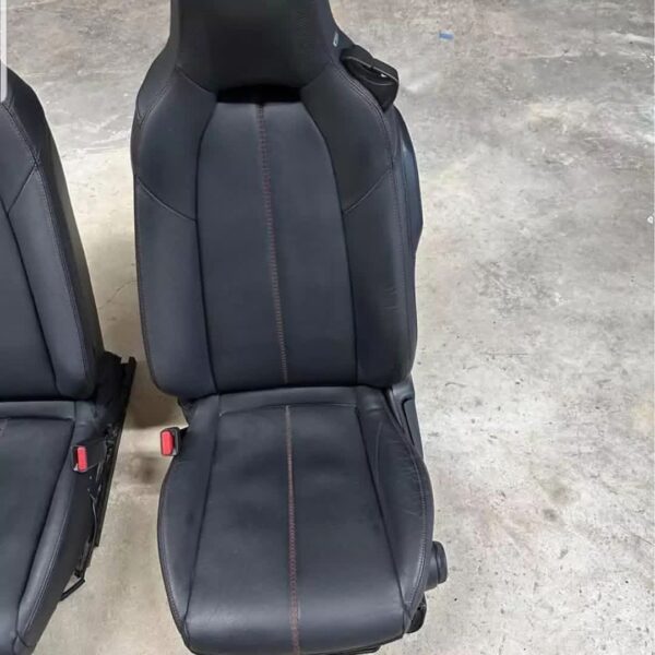 IMG_8289 Mazda MX-5 Miata (ND) OEM Black Leather Sport Seats with Red Stitching