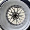 IMG_8299 BBS Silver Mesh Wheels with Polished Stepped Lips Wrapped in Bridgestone Potenza Tires (Set of 4)