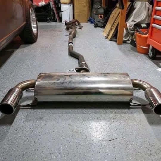 Mazda Miata Performance Cat-Back Exhaust System with Dual Tips