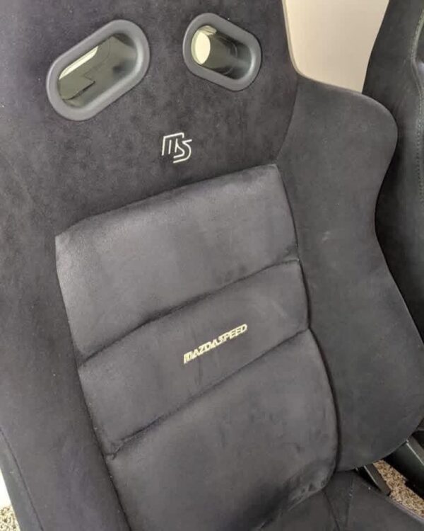 IMG_8335 Mazdaspeed Black Suede Racing Bucket Seats