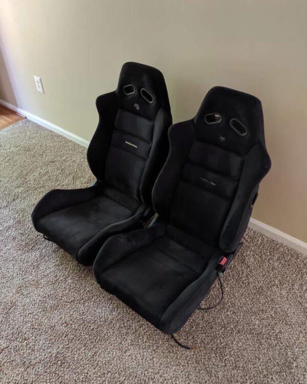 IMG_8337 Mazdaspeed Black Suede Racing Bucket Seats