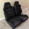 IMG_8338 Mazdaspeed Black Suede Racing Bucket Seats