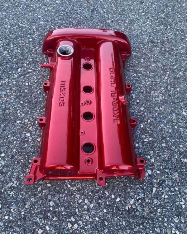IMG_8342 Mazda Miata (NA/NB 1.8L) Custom Candy Red Powder Coated Valve Cover