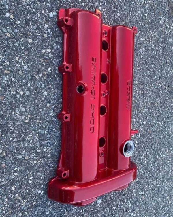 IMG_8343 Mazda Miata (NA/NB 1.8L) Custom Candy Red Powder Coated Valve Cover