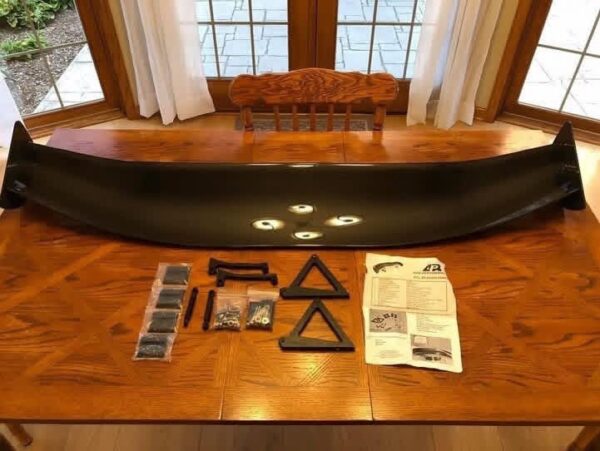 APR Performance Carbon Fiber GTC-200 Adjustable Rear Wing Kit.