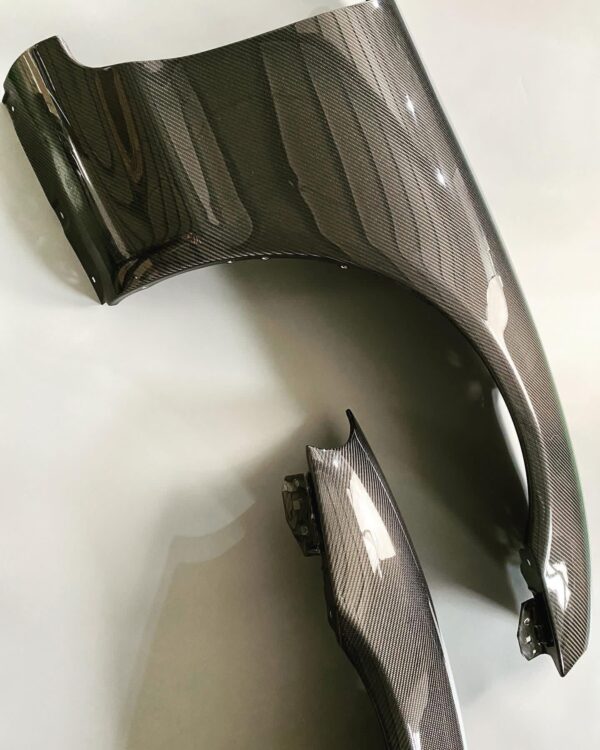 Set of Mazda MX-5 Miata OEM-Style Carbon Fiber Front Fenders