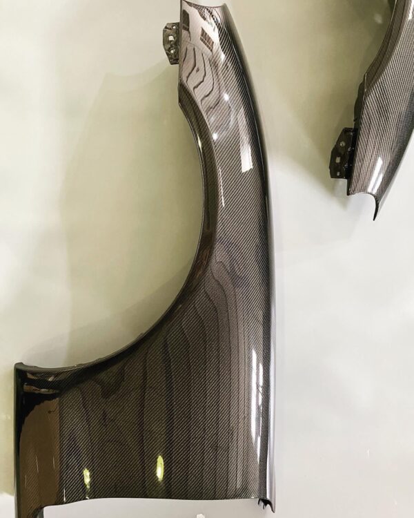 Set of Mazda MX-5 Miata OEM-Style Carbon Fiber Front Fenders