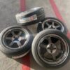 Complete set of four Rays Volk Racing TE37SL (Super Lap) Forged Wheels