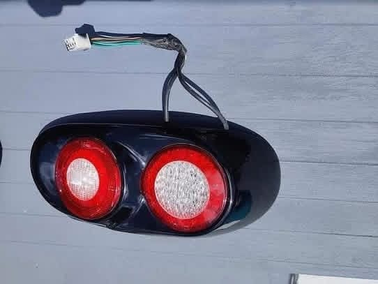 Aftermarket Vintage-Style Dual LED Tail Light cluster