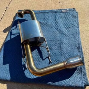 Mugen Sports Twin Loop Muffler Silencer