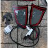 Removable fiberglass fastback roof conversion kit designed for standard convertible sports cars