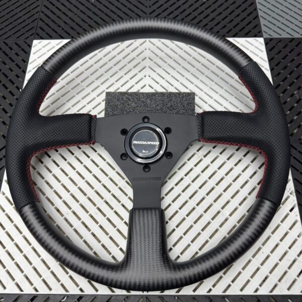 customized Mazdaspeed D-Cut / Olympic Sport Steering Wheel