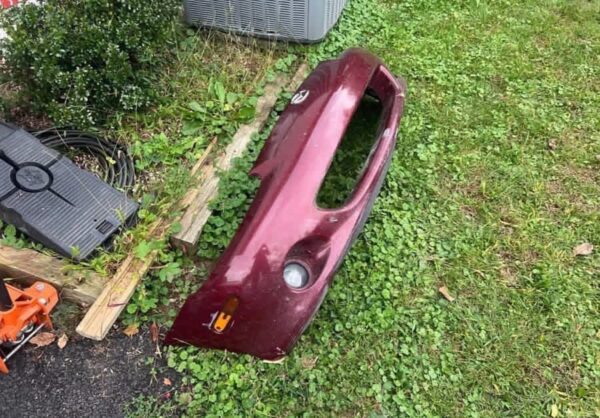 IMG_8529 OEM Factory Front Bumper Cover for a Mazda MX-5 Miata NB (specifically the facelifted Mk2.5 / NBFL model spanning 2001–2005)