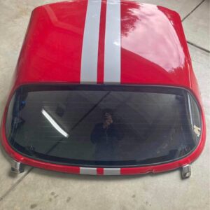 IMG_0335 OEM Mazda Miata MX-5 Hardtop (NA / NB Gen) – Classic Red with Racing Stripes