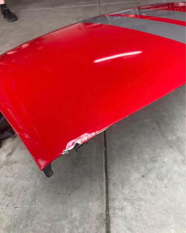IMG_0341 OEM Mazda Miata MX-5 Hardtop (NA / NB Gen) – Classic Red with Racing Stripes