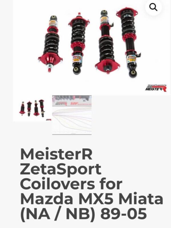 Adjustable Performance Coilover Suspension Kit (Set of 4)