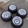 BBS RS Style Mesh Wheels with Performance Tires (Set of 4)