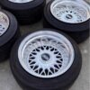 BBS RS Style Mesh Wheels with Performance Tires (Set of 4)