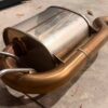 RoadsterSport Single-Exit Performance Muffler with Flame-Anodized Burnt Blue Tip (Mazda MX-5 Miata NC 2006–2015)
